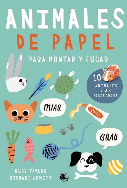 ANIMALES DE PAPEL PARA MONTAR Y JUGAR | 9788494374647 | JEWITT, RICHARD | Llibreria La Gralla | Llibreria online de Granollers