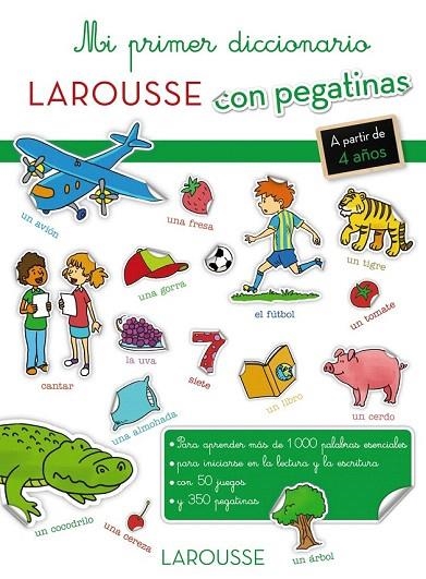 MI PRIMER DICCIONARIO CON PEGATINAS | 9788416368334 | LAROUSSE EDITORIAL | Llibreria La Gralla | Llibreria online de Granollers