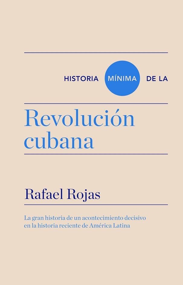 HISTORIA MÍNIMA DE LA REVOLUCIÓN CUBANA | 9788416354054 | ROJAS, RAFAEL | Llibreria La Gralla | Llibreria online de Granollers