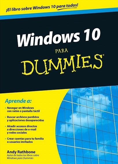 WINDOWS 10 PARA DUMMIES | 9788432902581 | RATHBONE, ANDY  | Llibreria La Gralla | Llibreria online de Granollers