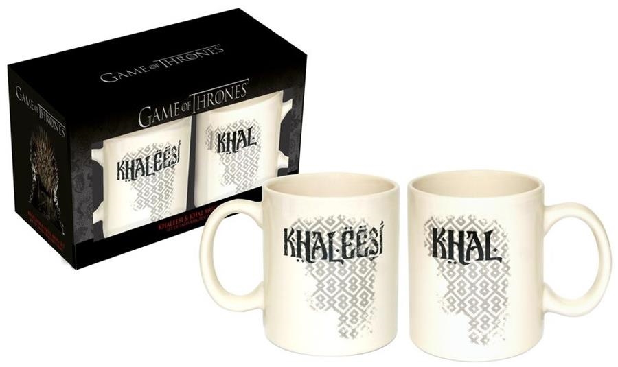 SET DUES TASSES CERÀMICA KHAL & KHALEESI | 8436541021594 | VV.AA | Llibreria La Gralla | Llibreria online de Granollers