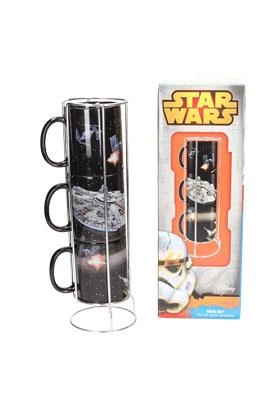 SET DE 3 TASSES DE CERÀMICA APILABLES STAR WARS | 8436546896401 | VV.AA | Llibreria La Gralla | Llibreria online de Granollers