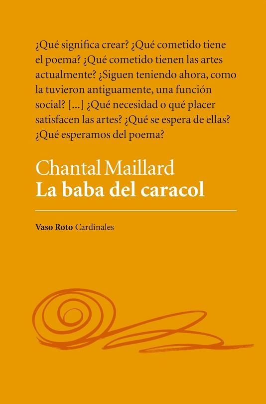 BABA DEL CARACOL, LA | 9788415168249 | MAILLARD, CHANTAL | Llibreria La Gralla | Librería online de Granollers