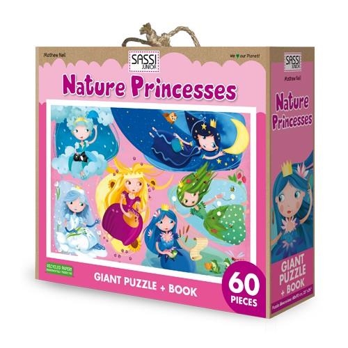 NATURE PRINCESSES (GIANT PUZZLE + BOOK) | 9788868601911 | SASSI JUNIOR | Llibreria La Gralla | Llibreria online de Granollers