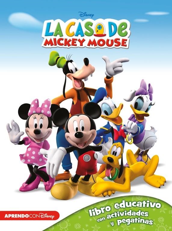 CASA DE MICKEY MOUSE, LA (LIBRO EDUCATIVO DISNEY CON ACTIVIDADES Y PEGATINAS) | 9788416548255 | DISNEY | Llibreria La Gralla | Llibreria online de Granollers