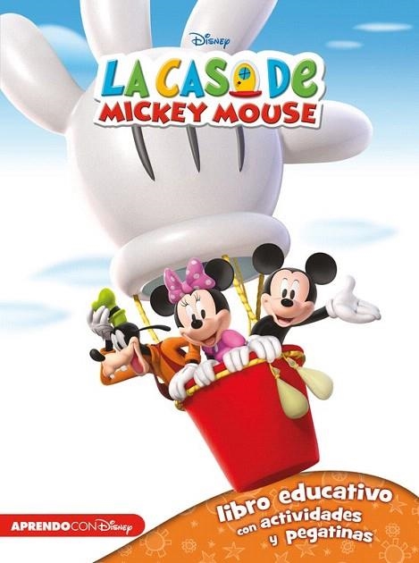 CASA DE MICKEY MOUSE 1, LA (LIBRO EDUCATIVO DISNEY CON ACTIVIDADES Y PEGATINAS) | 9788416548248 | DISNEY | Llibreria La Gralla | Llibreria online de Granollers