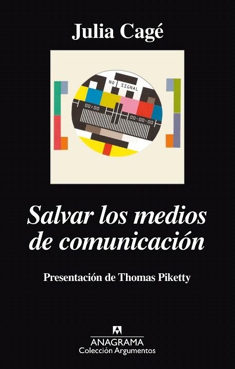 SALVAR LOS MEDIOS DE COMUNICACIÓN | 9788433963963 | CAGÉ, JULIA | Llibreria La Gralla | Llibreria online de Granollers