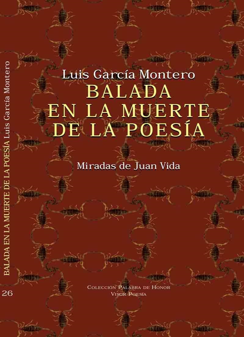 BALADA EN LA MUERTE DE LA POESIA | 9788498952261 | GARCIA, LUIS | Llibreria La Gralla | Librería online de Granollers