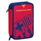 PLUMIER BARÇA DUES CREMALLERES PETIT | 8412688222384 | WAK411572054 | Llibreria La Gralla | Llibreria online de Granollers