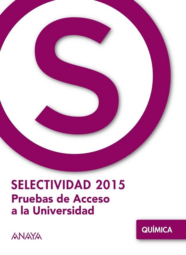 QUIMICA  PRUEBAS DE ACCESO 2015 | 9788469813720 | FERNANDEZ, FRANCISCA ESTER | Llibreria La Gralla | Llibreria online de Granollers