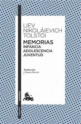 MEMORIAS INFANCIA ADOLESCENCIA JUVENTUD | 9788408151258 | TOLSTOI, LIEV N. | Llibreria La Gralla | Llibreria online de Granollers