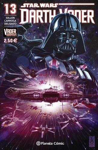 STAR WARS DARTH VADER Nº 13 (VADER DERRIBADO 2 DE 6) | 9788416543113 | LARROCA, SALVADOR / GILLEN, KIERON | Llibreria La Gralla | Llibreria online de Granollers