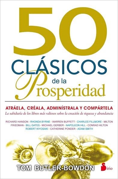 50 CLASICOS DE LA PROSPERIDAD | 9788416579129 | BUTLER-BOWDON, TOM | Llibreria La Gralla | Llibreria online de Granollers