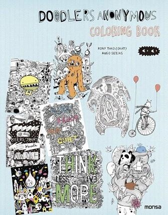 DOODLERS ANONYMOUS. COLORING BOOK | 9788416500208 | DOODLERS ANONYMOUS | Llibreria La Gralla | Llibreria online de Granollers