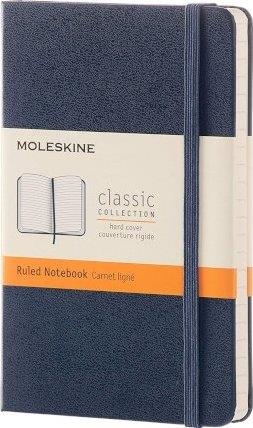 LLIBRETA MOLESKINE CLASSIC 9X14CM RATLLES BLAU FOSCA TAPA DURA | 8051272893564 | VVAA | Llibreria La Gralla | Llibreria online de Granollers