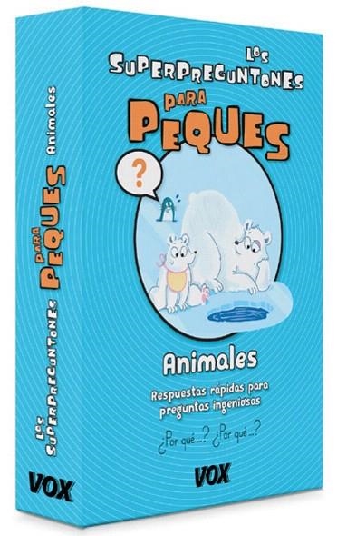 SUPERPREGUNTONES PARA PEQUES, LOS  ANIMALES | 9788499742045 | VVAA | Llibreria La Gralla | Llibreria online de Granollers