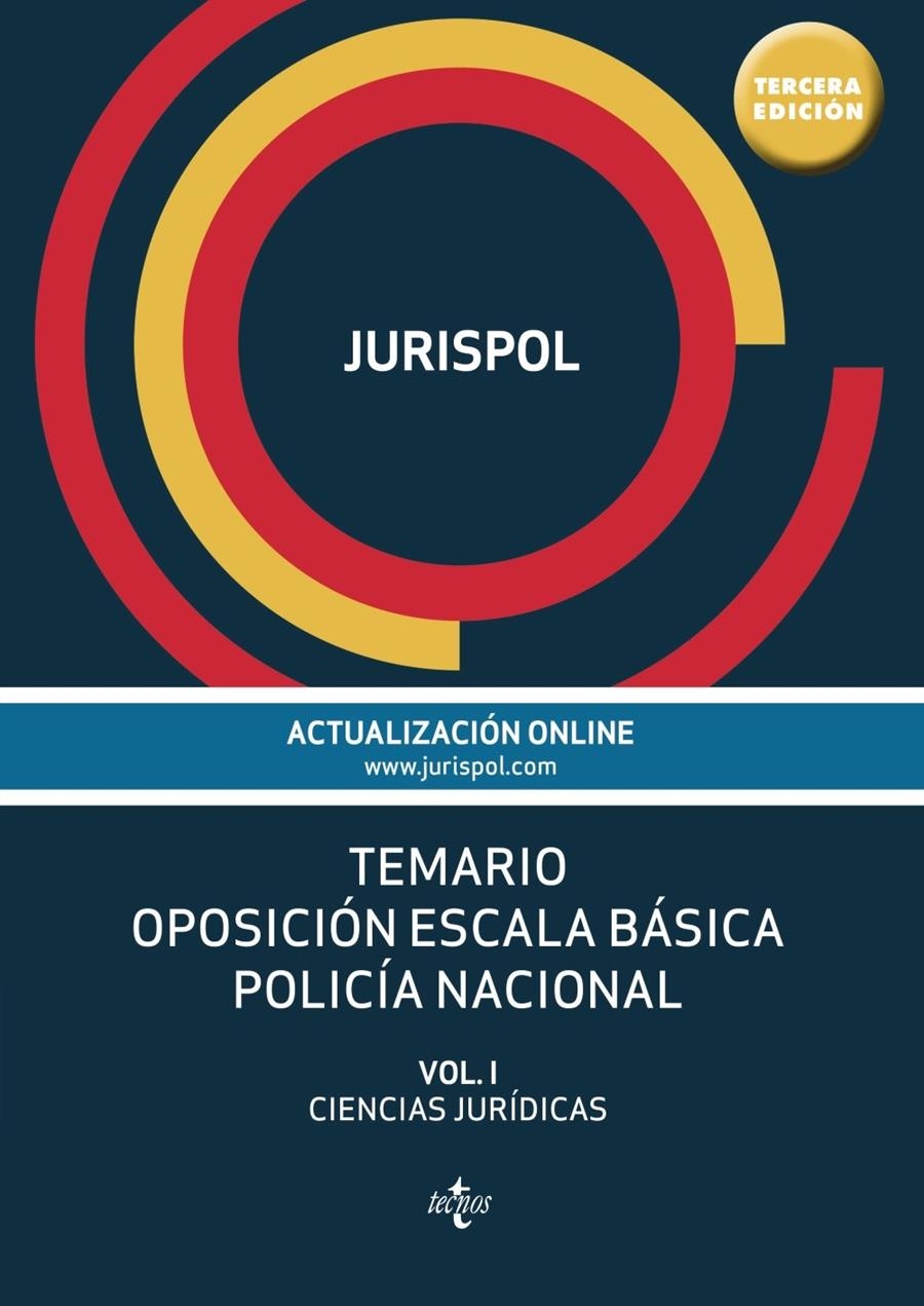 TEMARIO OPOSICIÓN ESCALA BÁSICA POLICÍA NACIONAL | 9788430969241 | JURISPOL | Llibreria La Gralla | Llibreria online de Granollers