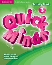 QUICK MINDS LEVEL 3 ACTIVITY BOOK | 9788483235362 | PUCHTA,HERBERT; GERNGROSS,GÜNTER; LEWIS-JONES,PETER | Llibreria La Gralla | Llibreria online de Granollers