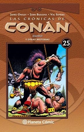 CRÓNICAS DE CONAN 25, LAS | 9788468479859 | OWSLEY, JIM / VAL SEMEIKS/JOHN BUSCEMA | Llibreria La Gralla | Llibreria online de Granollers