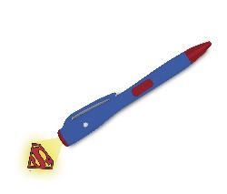 BOLIGRAF PROJECTOR DE LLUM LOGO SUPERMAN | 8436546891819 | SD TOYS | Llibreria La Gralla | Llibreria online de Granollers