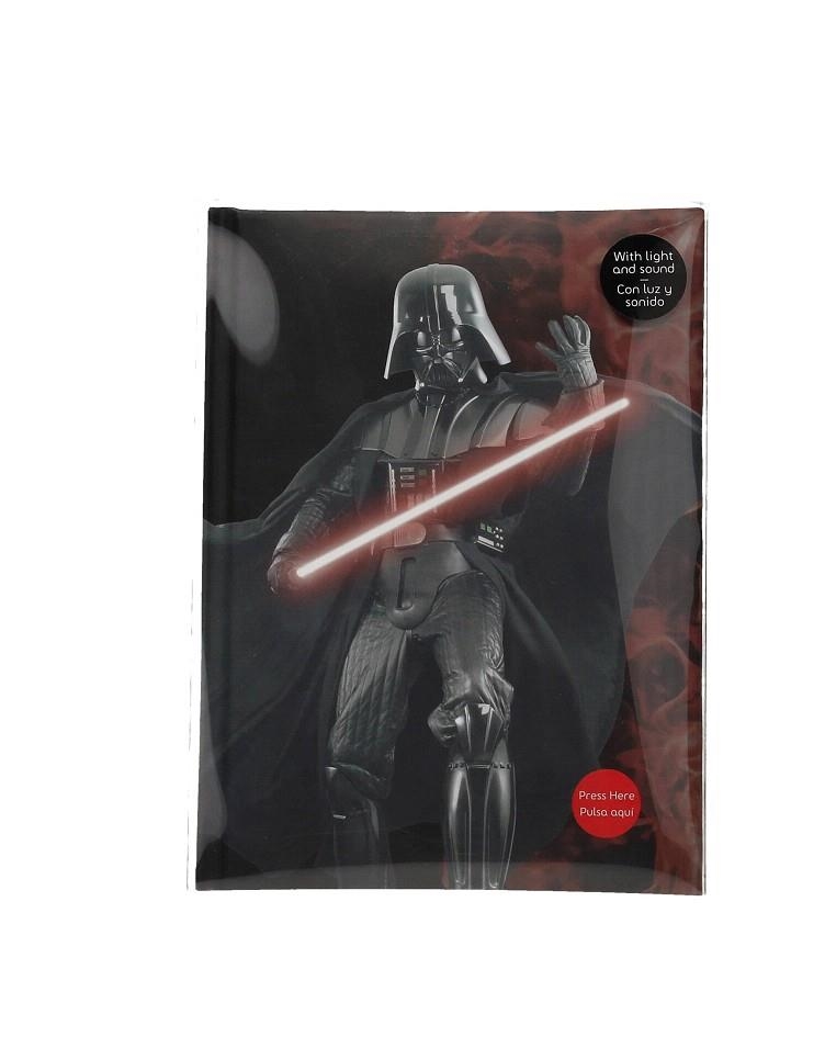 LLIBRETA AMB LLUM I SO STAR WARS DARTH VADER | 8436546896517 | SD TOYS | Llibreria La Gralla | Llibreria online de Granollers