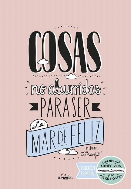 COSAS NO ABURRIDAS PARA SER LA MAR DE FELIZ (EDICIÓN ESPECIAL) | 9788416489725 | MR. WONDERFUL | Llibreria La Gralla | Llibreria online de Granollers