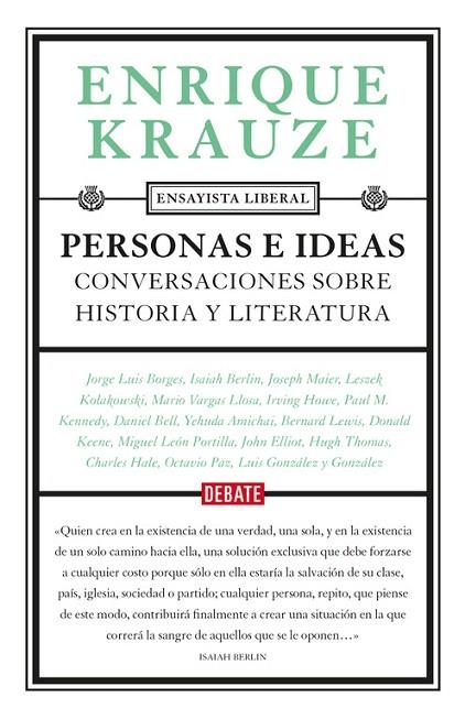 PERSONAS E IDEAS | 9788499926605 | KRAUZE, ENRIQUE | Llibreria La Gralla | Llibreria online de Granollers