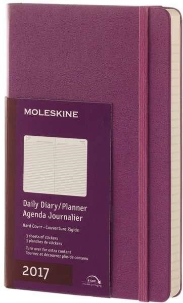 AGENDA 2017 MOLESKINE A5 D/P LILA | 8051272894059 | Llibreria La Gralla | Llibreria online de Granollers