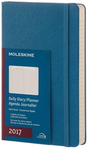 AGENDA 2017 MOLESKINE A5 D/P BLU | 8051272894035 | Llibreria La Gralla | Llibreria online de Granollers