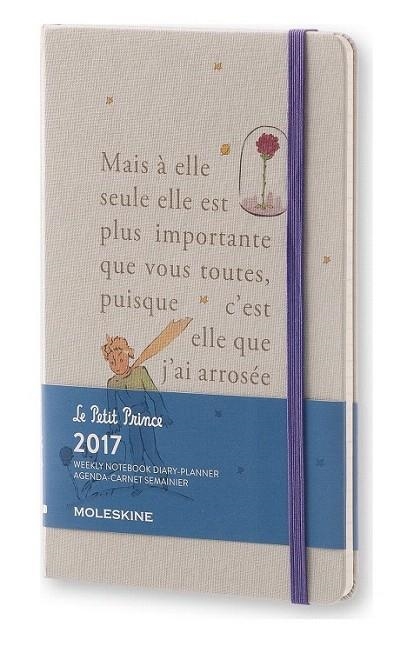 AGENDA 2017 MOLESKINE A5 S/V PETIT PRINCEP | 8051272893045 | Llibreria La Gralla | Llibreria online de Granollers