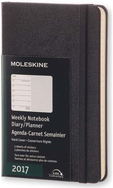 AGENDA 2017 MOLESKINE A7 S/V NEGRE | 8051272893311 | Llibreria La Gralla | Llibreria online de Granollers