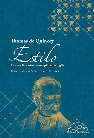 ESTILO | 9788483932117 | QUINCEY, THOMAS DE | Llibreria La Gralla | Llibreria online de Granollers