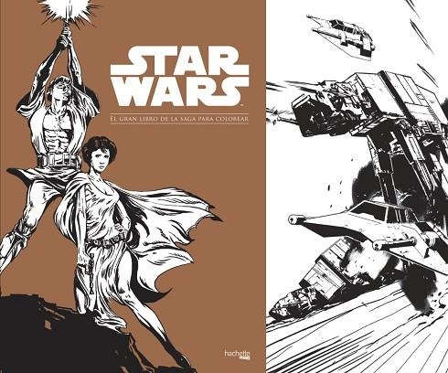 STAR WARS EL GRAN LIBRO DE LA SAGA PARA COLOREAR | 9788416857012 | VVAA | Llibreria La Gralla | Llibreria online de Granollers