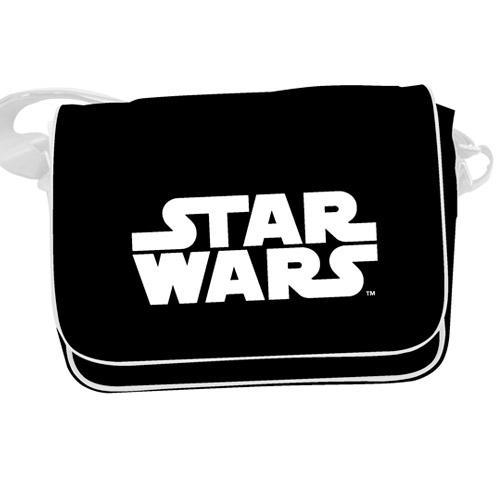 BOSSA BANDOLERA STAR WARS NEGRA LOGO BLANC | 8436546895244 | SD TOYS | Llibreria La Gralla | Llibreria online de Granollers