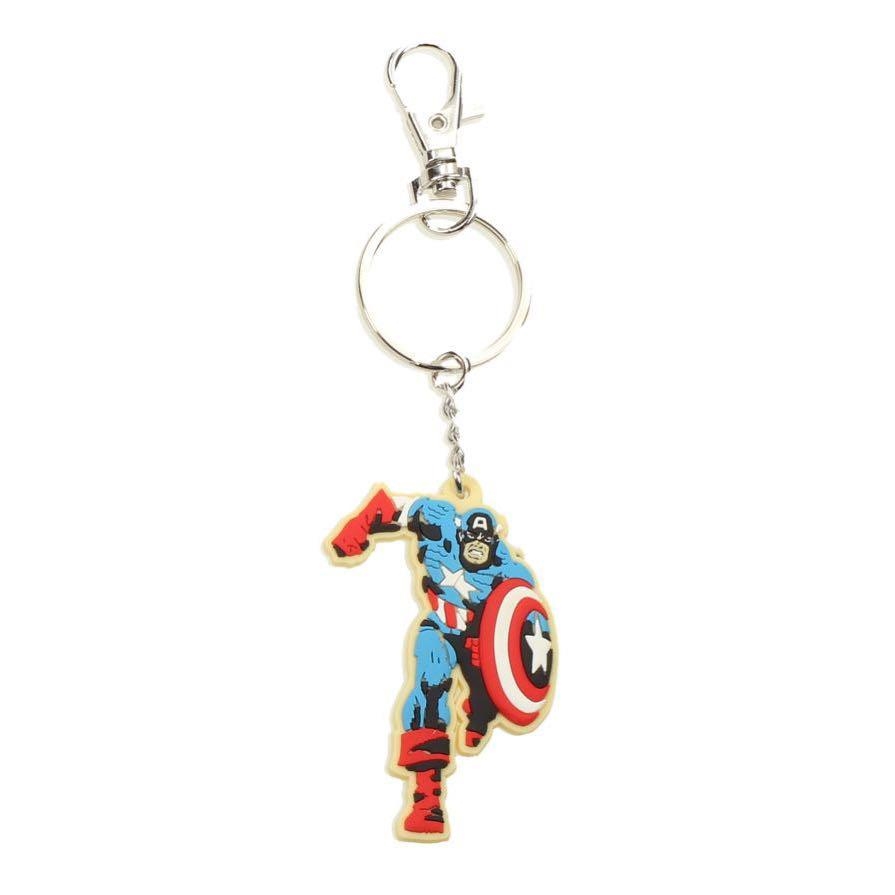 CLAUER DE GOMA AMB MOSQUETO MARVEL CAPITAN AMERICA | 8435450200991 | SD TOYS | Llibreria La Gralla | Llibreria online de Granollers