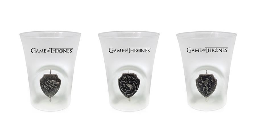 SET DE 3 GOTS DE XARRUP GAME OF THRONES LOGO GIRATORI | 8436546891628 | SD TOYS | Llibreria La Gralla | Llibreria online de Granollers