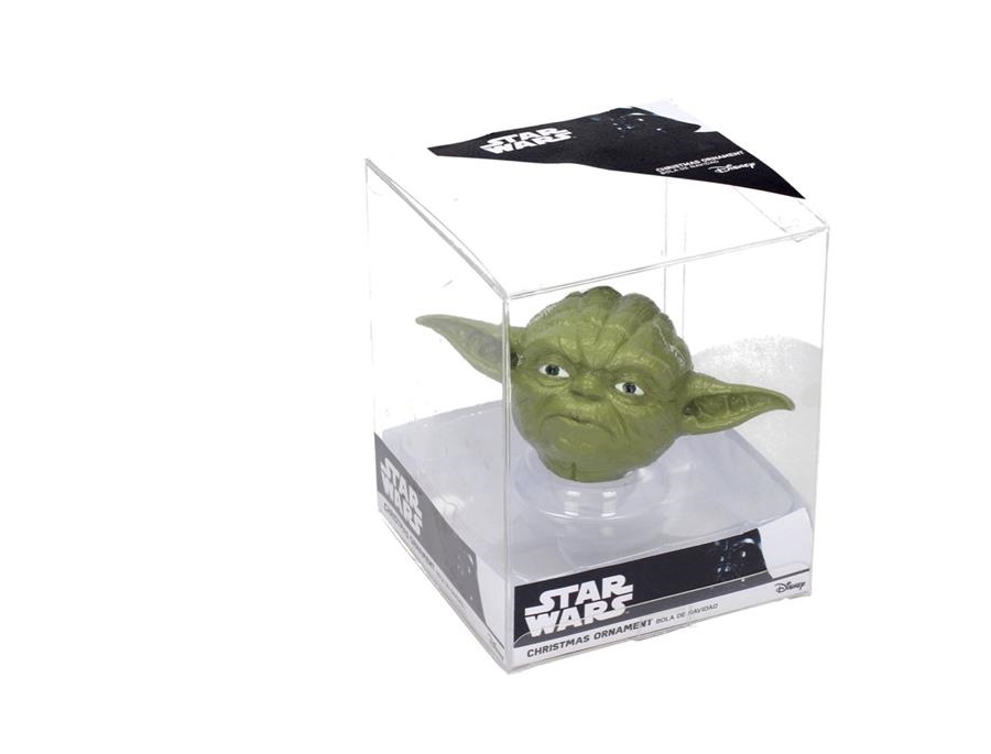 BOLA DE NADAL STAR WARS CAP DE YODA | 8436546897460 | SD TOYS | Llibreria La Gralla | Llibreria online de Granollers