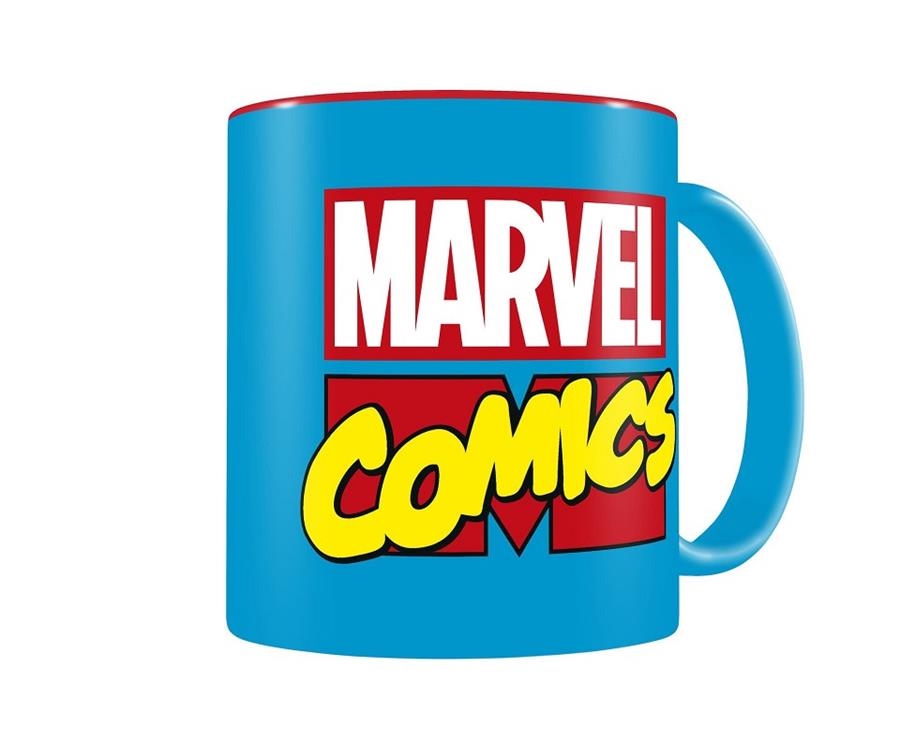 TASSA DE CERAMICA LOGO MARVEL COMICS | 8435450202315 | SD TOYS | Llibreria La Gralla | Llibreria online de Granollers