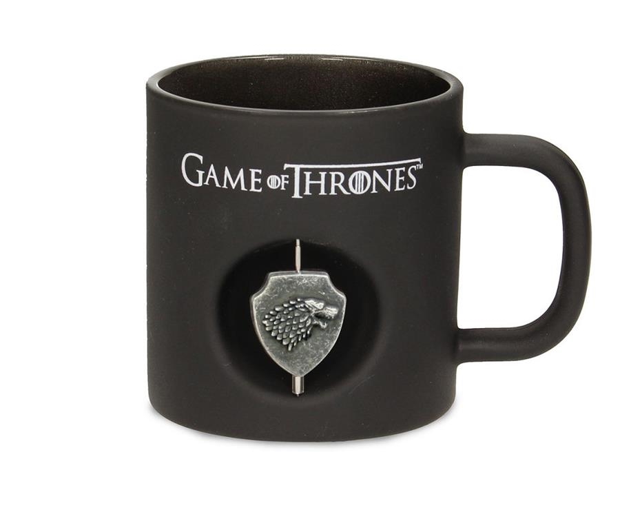 TASSA DE VIDRE GAMES OF THRONES LOGO CASA STARK GIRATORI | 8436546897538 | SD TOYS | Llibreria La Gralla | Llibreria online de Granollers