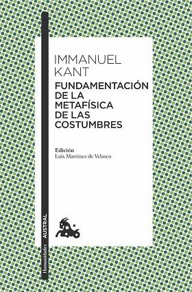 FUNDAMENTACIÓN DE LA METAFÍSICA DE LAS COSTUMBRES (BOLSILLO) | 9788467047813 | KANT, IMMANUEL  | Llibreria La Gralla | Llibreria online de Granollers