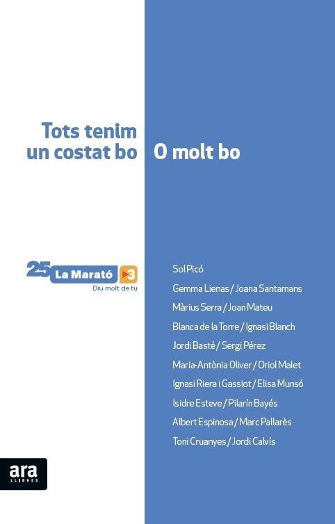 TOTS TENIM UN COSTAT BO O MOLT BO | 9788416154647 | VV.AA | Llibreria La Gralla | Llibreria online de Granollers