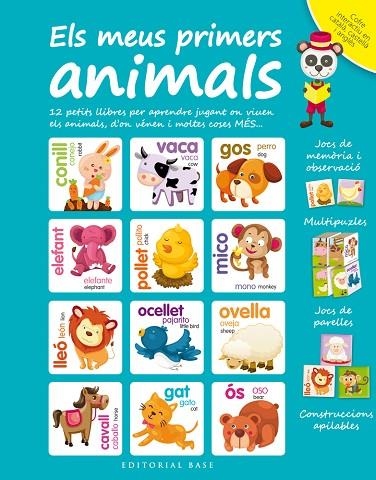 MEUS PRIMERS ANIMALS, ELS | 9788416587261 | VVAA | Llibreria La Gralla | Llibreria online de Granollers