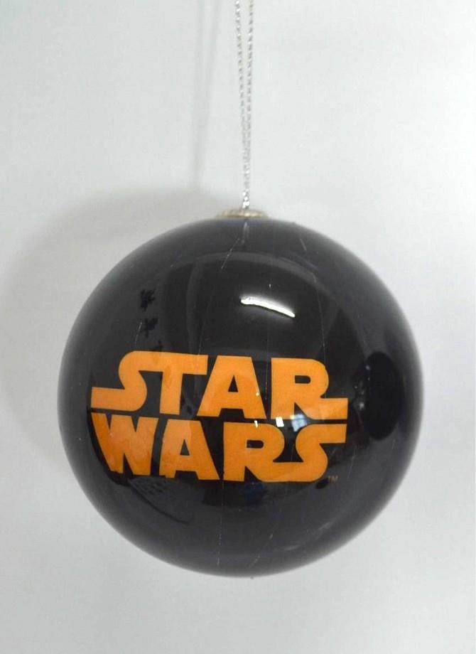 STAR WARS BOLA DECORACIO ARBRE DE NADAL LOGO TARONJA | 8436546897361 | SD TOYS | Llibreria La Gralla | Llibreria online de Granollers