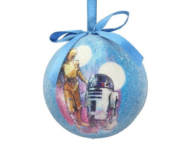 STAR WARS BOLA DECORACIO ARBRE DE NADAL C-3PO I R2-D2 | 8436546897705 | SD TOYS | Llibreria La Gralla | Llibreria online de Granollers