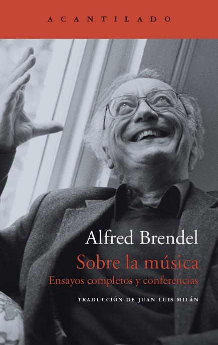 SOBRE LA MÚSICA | 9788416748242 | BRENDEL, ALFRED | Llibreria La Gralla | Llibreria online de Granollers