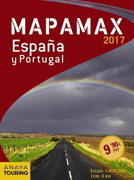 ESPAÑA Y PORTUGAL. MAPAMAX 2017 | 9788499359663 | ANAYA TOURING | Llibreria La Gralla | Llibreria online de Granollers