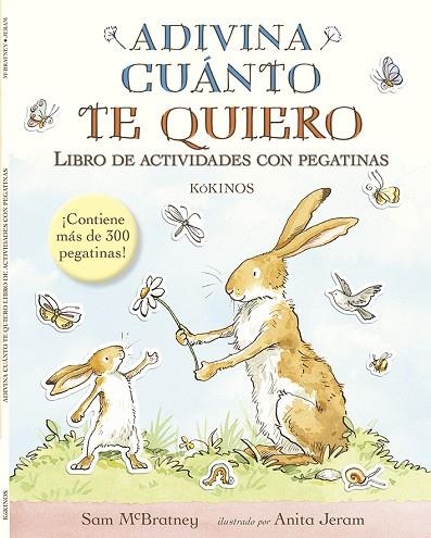 ADIVINA CUÁNTO TE QUIERO LIBRO DE ACTIVIDADES CON PEGATINAS | 9788416126682 | MCBRATNEY, SAM | Llibreria La Gralla | Llibreria online de Granollers