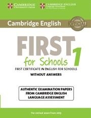 CAMBRIDGE ENGLISH FIRST FOR SCHOOLS 1 FOR REVISED EXAM FROM 2015 STUDENT'S BOOK WITHOUT KEY | 9781107692671 | CAMBRIDGE ENGLISH LANGUAGE ASSESSMENT | Llibreria La Gralla | Llibreria online de Granollers