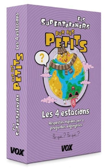 SUPERTAFANERS PER ALS PETITS. LES QUATRE ESTACIONS | 9788499742304 | LAROUSSE EDITORIAL | Llibreria La Gralla | Llibreria online de Granollers