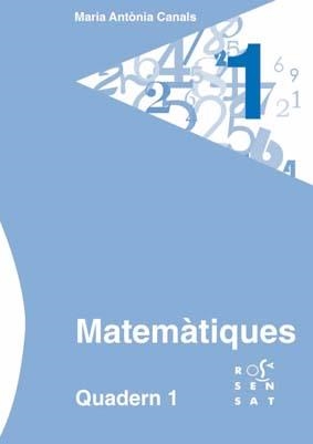 MATEMATIQUES QUADERN 1 | 9788492748471 | CANALS, Mª ANTONIA | Llibreria La Gralla | Llibreria online de Granollers